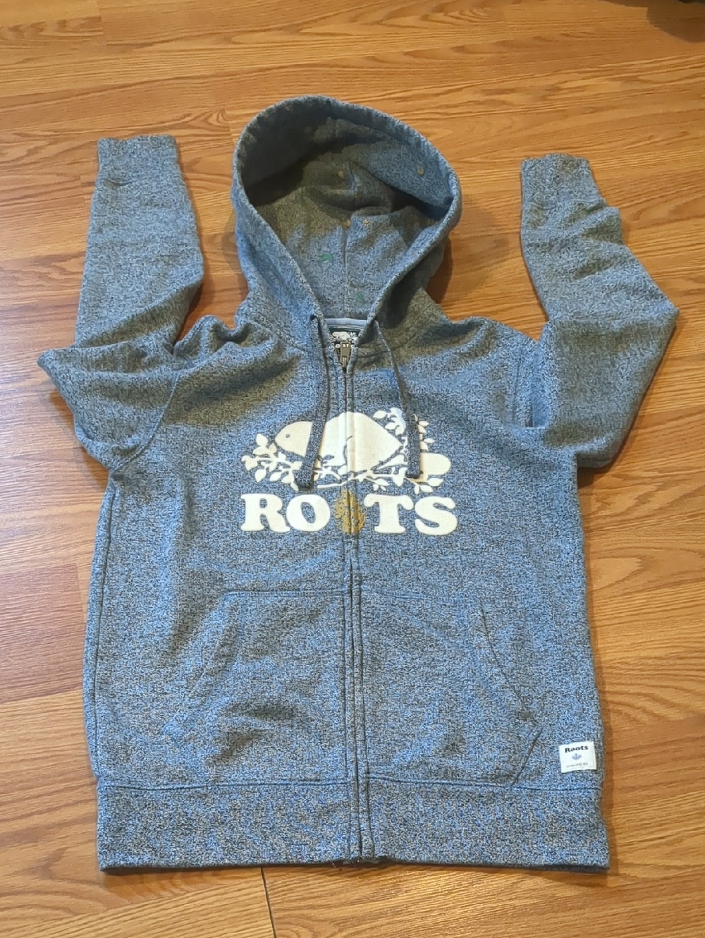 Roots Canada 50th Anniversary Full-Zip Hoodie-Golden Beaver